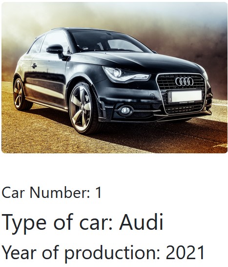 project-screenshot of Car Rental Project